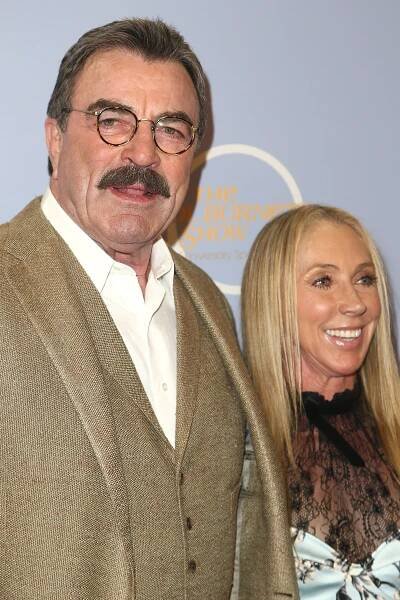 Tom Selleck and Jillie Mack at the CBS "The Carol Burnett Show 50th Anniversary Special" October 4, 2017, in Los Angeles, California. | Source: Getty Images