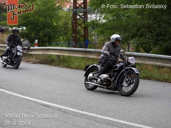 100 let Brno–Soběšice 2024 objektivem Sebastiana Svitalského – Veteran Automoto Club Brno