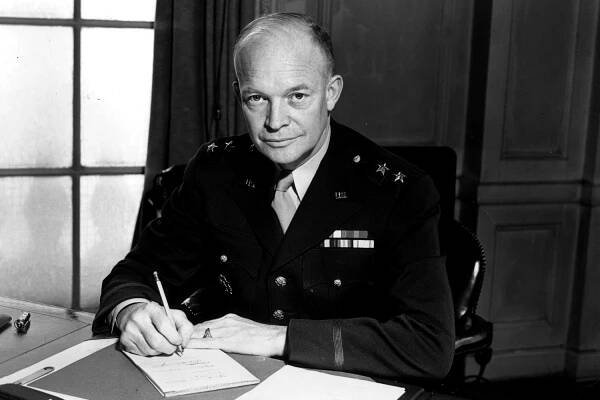 Prisdent Dwight D. Eisenhower