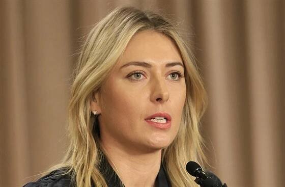 Maria Šarapovová informuje novináře: „Hrozí mi trest za doping.“