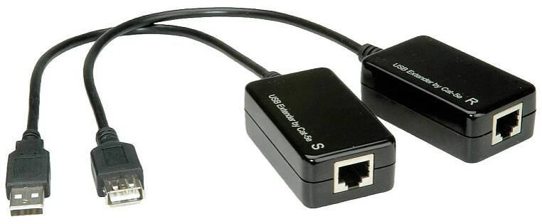 Value PC prodlužovací kabel 230 m černá