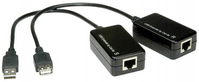 Value PC prodlužovací kabel černá