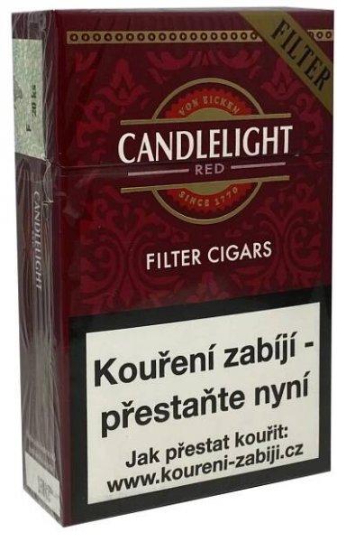 Candlelight Filter Red 20ks - Etabak.com