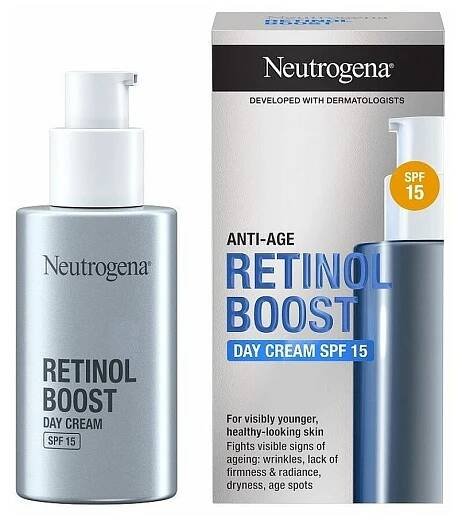 Pleťový krém OF 15 proti vráskám Retinol Boost Neutrogena