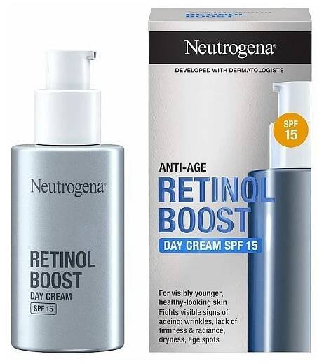 Neutrogena Retinol Boost Day Cream SPF15 Krém Na Obličej 50 ml