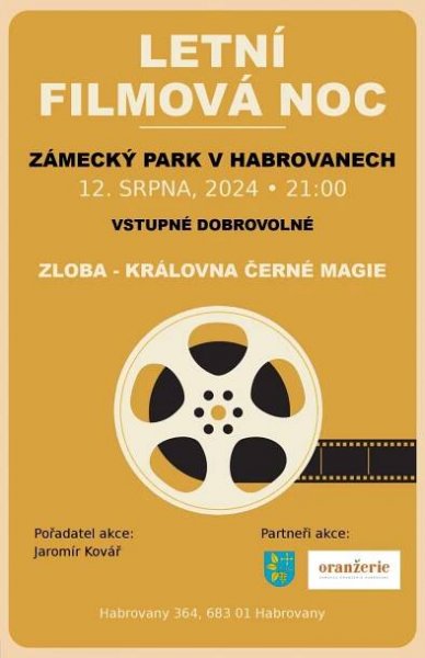 Zloba a špióni míří do Habrovan. Zámecký park hostí letní filmové noci