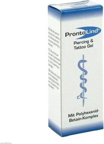 Prontolind Piercing und Tattoo Gel 10 ml Obrázok produktu 