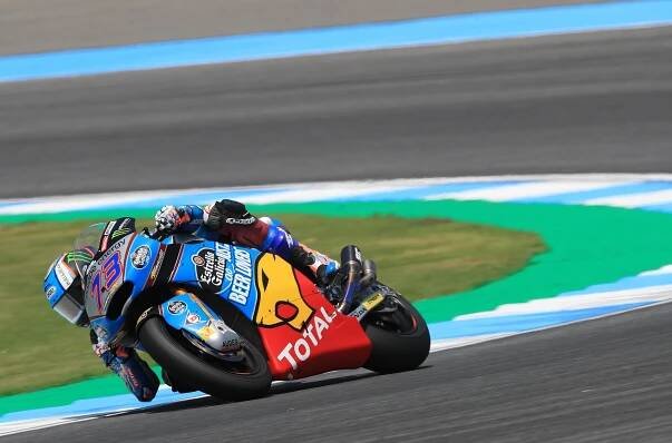 Alex Marquez third overall in Friday practice at Buriram 2