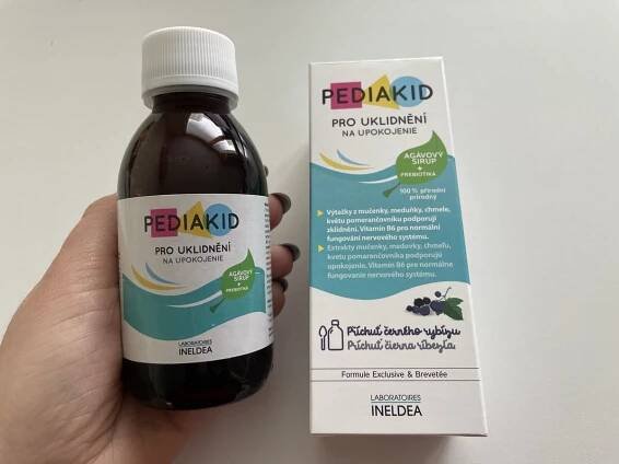Recenzia: sirup PEDIAKID na upokojenie pre deti