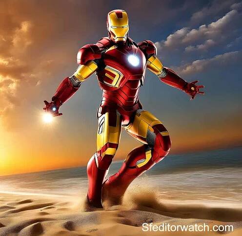 Hot Toys Iron Man Mark I 1/6 scale action figure.