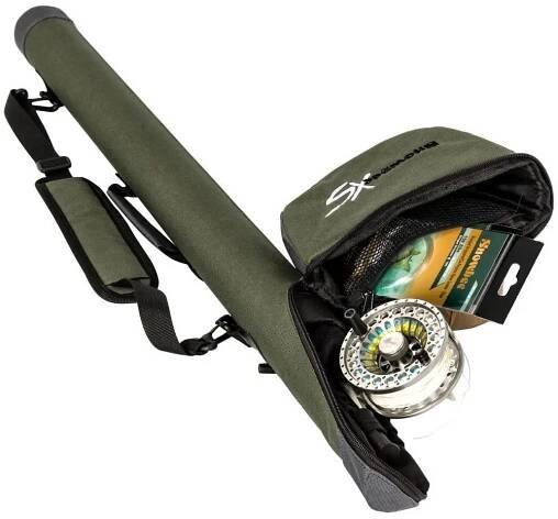 Snowbee Tubus na prut s navijákem XS Travel Fly Rod / Reel Case - Single | Doctor Fishing - Rybářské potřeby