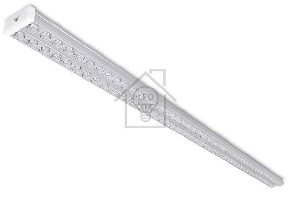 LED panel pro povrchovou montáž - 72W 120cm - stříbrný - denní bílá - Svítíme LED