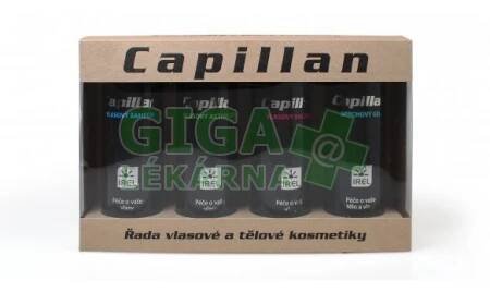 Capillan S dárková sada (aktivátor + šampón + balzám + sprchový gel) - GigaLékárna.cz