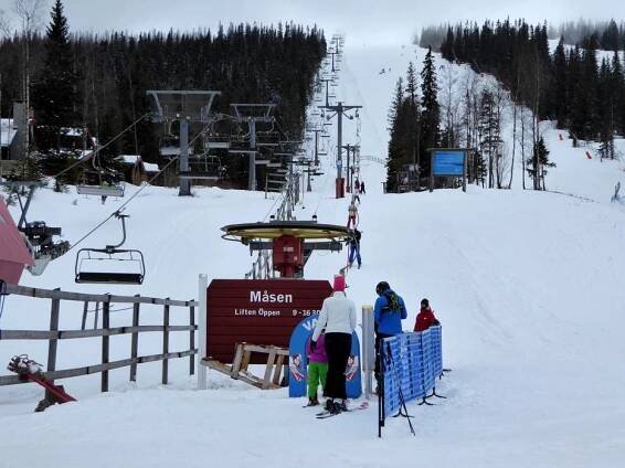 Ski resort Lindvallen/Högfjället (Sälen)