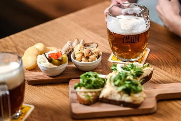 Tvarg: Olomouc cheese production, microbrewery and restaurant