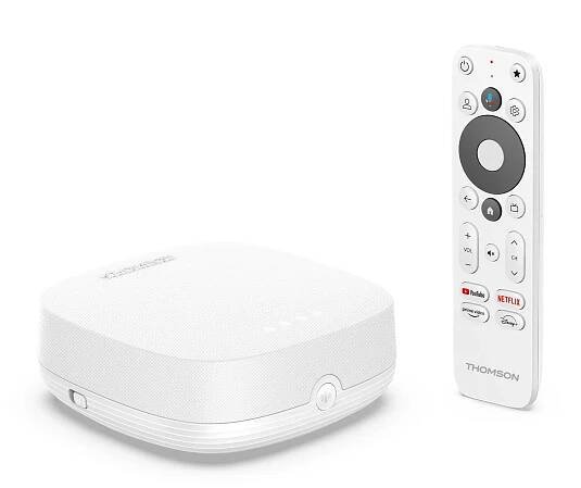 Thomson Google TV Streaming Box Plus 270 White (4K)