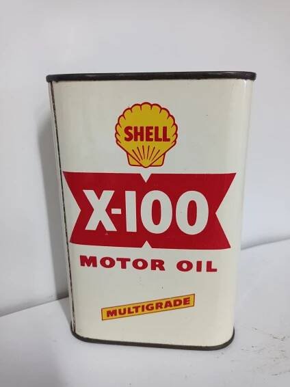 Plechovka Shell X-100 multigrade