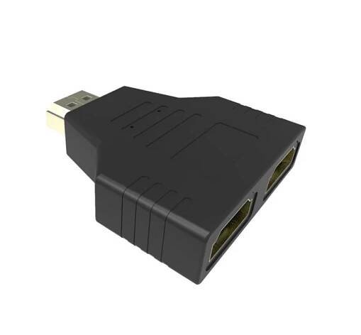 HDMI rozdvojka adaptér 1080p - 1x samec a 2x samice | zitra-doma.cz