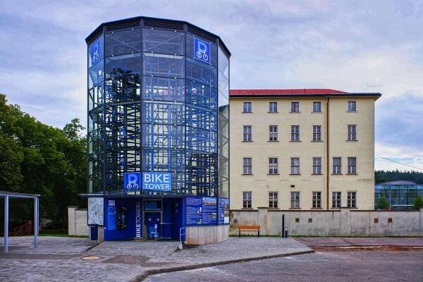 Fotogalerie • Biketower Trutnov (Parkování kol - B+R) • Mapy.com