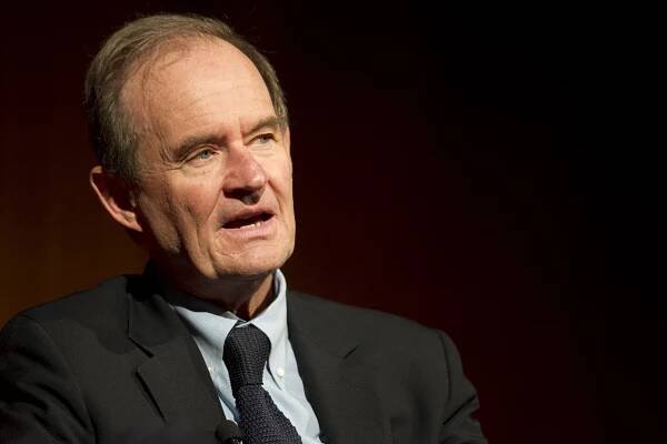 Attorney David Boies speaks.