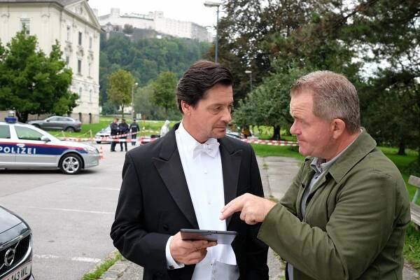 Expert na zločin - Die Schwarze Witwe - Z filmu - Fritz Karl, Cornelius Obonya