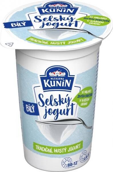 Kunín Selský jogurt bílý 200 g
