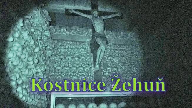 Paranormální jevy. Kostnice se hřbitovem Žehuň.