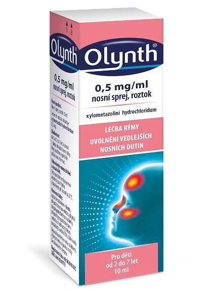 OLYNTH® 0,5 mg/ml nosní sprej, roztok 10 ml