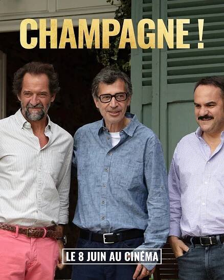 Stéphane De Groodt, Eric Elmosnino, François-Xavier Demaison - Šampaňské! - Fotosky