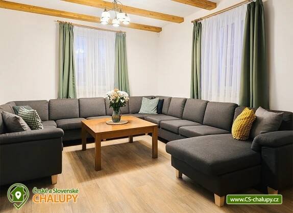 Chata s wellness Jeseníky - Čerňava a Šerák (2M-273): CS chalupy, pronájem chaty a chalupy