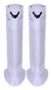 SET Čistička vzduchu Ionic Care Triton X6 s ionizátorem perleťově bílá, 2ks