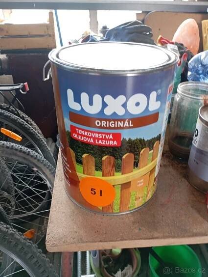 Tenkovrstvá olejová lazura LUXOL 5L