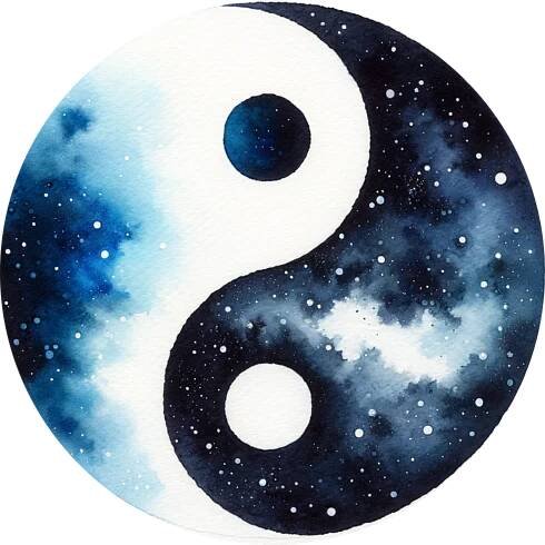 yin yang odrazka