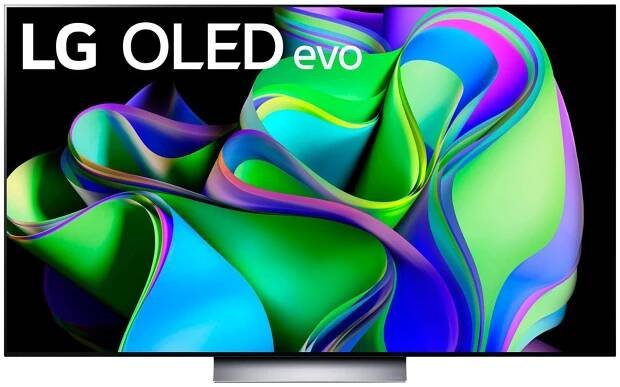 A screen shot of a television