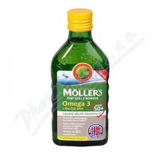 Mollers Omega 3 50+ 250ml(příchuť citron