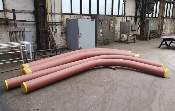 Ohyby pro elektrárnu Mělník - parní sběrna III.etapa