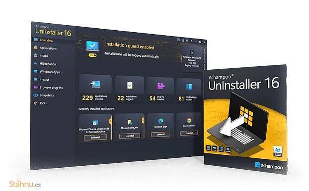 Ashampoo UnInstaller 16 - stahnu.cz