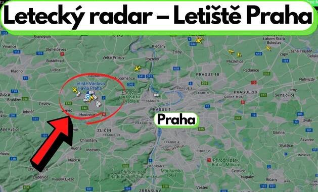 Sledování letů: Letecký radar online {Letiště Praha LKPR}
