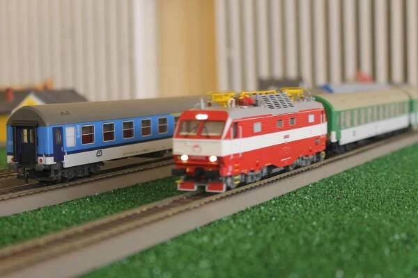 Lidé si na prohlédnou modely vlaků i simulátor trasy z Bratislavy do Břeclavi