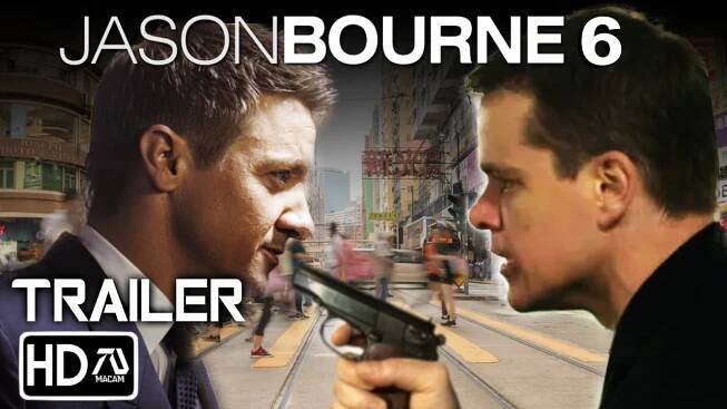 JASON BOURNE 6: REBOURNE (HD) Trailer #2 Matt Damon, Jeremy Renner