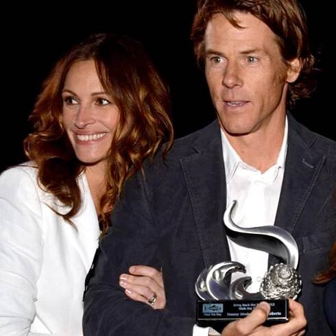 Actress Julia Roberts and Daniel Moder attend Heal The Bay's 