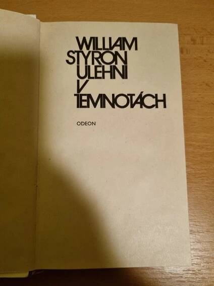 Ulehni v temnotách-William Styron - Knihy