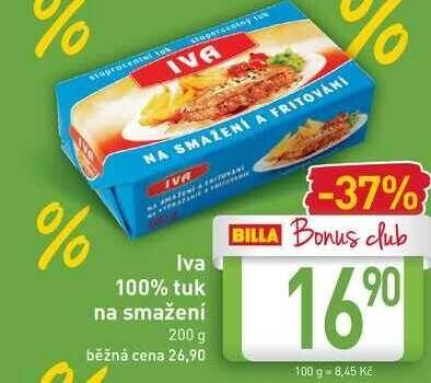 Iva 100% tuk na smažení 200 g
