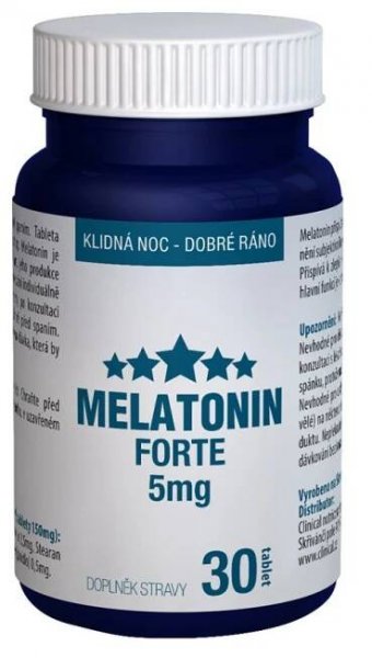 Clinical Melatonin Forte 5 mg 30 tablet