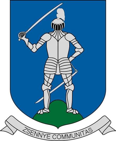 Súbor:HUN Zsennye COA.svg – Wikipédia