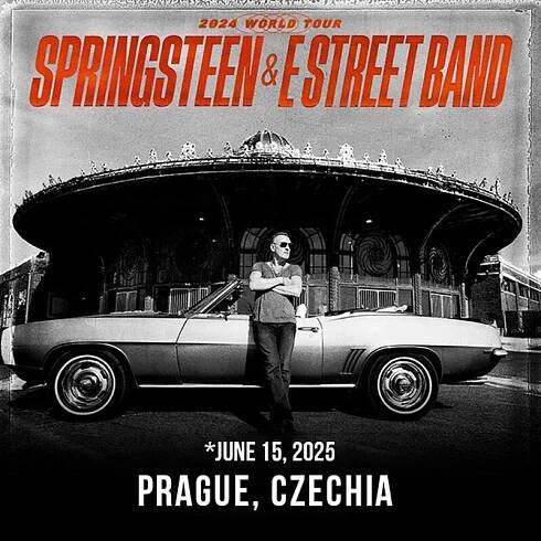 Vstupenky Bruce Springsteen - koncert 15.6.25 Praha Letňany  - Zábava