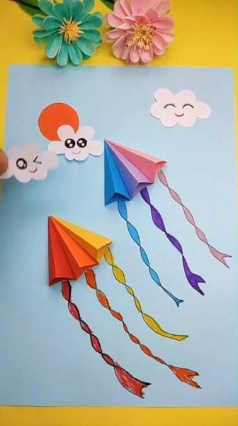 Obsahuje: Paper art for kids - 3D drawing art for kids
