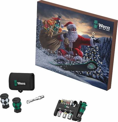 Wera 136609 Adventní kalendář se šroubovacím nářadím Wera 2024