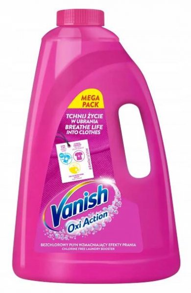 Vanish Oxi Action tekutý odstraňovač skvrn 3 l