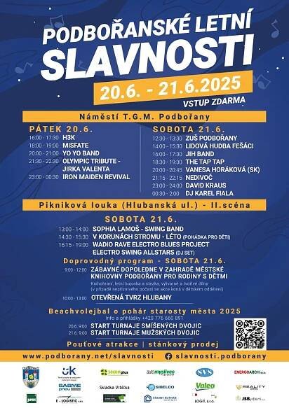 plakát na slavnosti